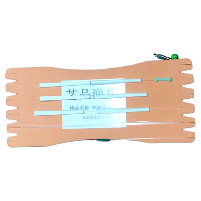 真鹅毛6颗细硬长3厘米鹅毛浮子可调草洞溪流灵敏8字环子线夹线组