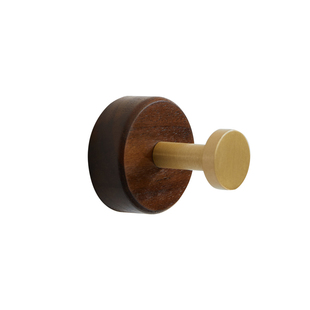 中古黄铜挂衣架墙上壁挂创意入户门口玄关挂衣钩高级复古装饰挂钩