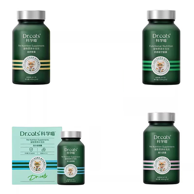 秒杀价Dr.cats科学喵幼年成年老年犬猫科学配方营养补充剂