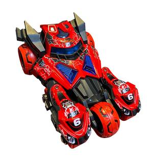 三合一弹射战车回力合金车带灯光音效摩托战车儿童男孩女孩玩具