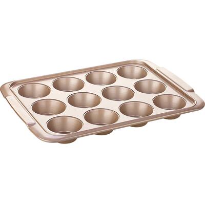 捷克tescoma黄金12连麦芬蛋糕