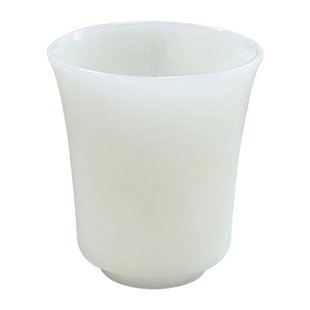 高档润透冰种璞玉茶杯闻香杯客人杯老板会客喝茶杯家用茶室品茗杯