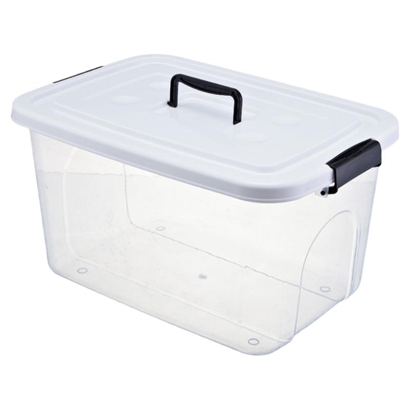 收纳箱塑料特大号小号整理箱衣服玩具透明收纳盒家用杂物储物箱子