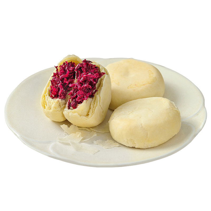 璞匠现烤传统糕点零食玫瑰鲜花饼