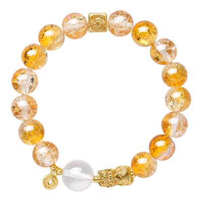 麦玲玲三合生肖貔貅水晶手链