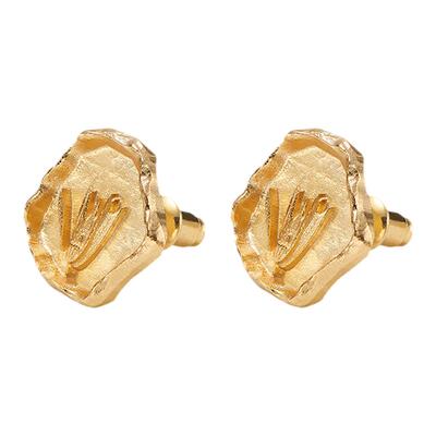 RoundFace24SS浮雕肌理感耳钉