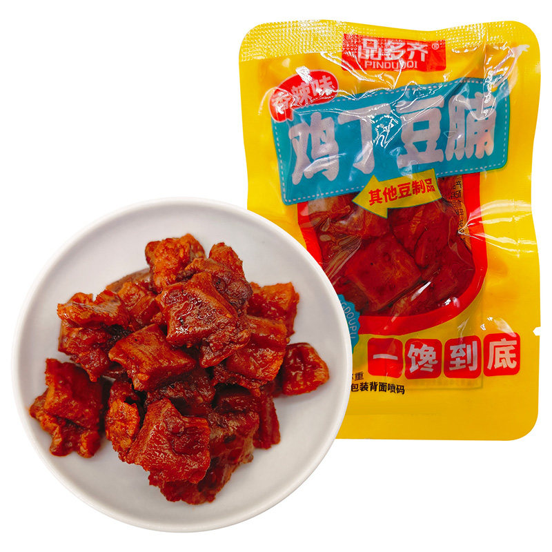 品多齐鸡丁豆脯香辣味散装小零食