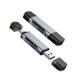 多功能读卡器usb3.0高速多合一相机sd卡读取器tf内存卡ccd存储转换安卓苹果typec手机电脑U盘两用otg车载通用