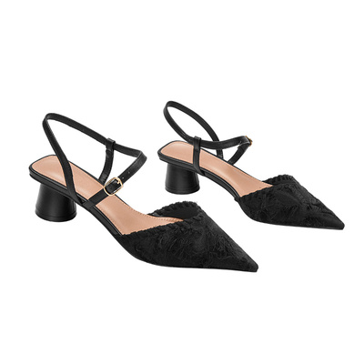 WILLWISHES仙女风尖头浅口单鞋