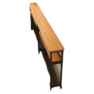 客厅沙发后置物架靠墙长条架多层卧室边缝柜床头收纳玄关窄架子