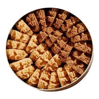 香港聪明小熊曲奇饼干进口零食品