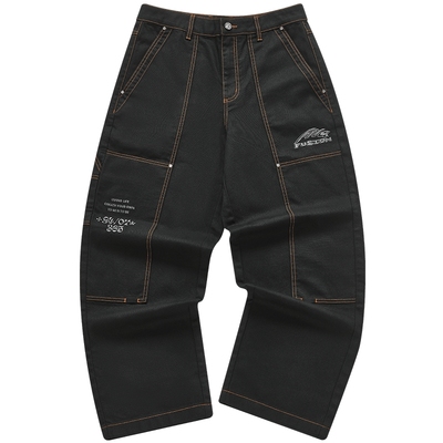 FILAFUSION斐乐男士梭织长裤