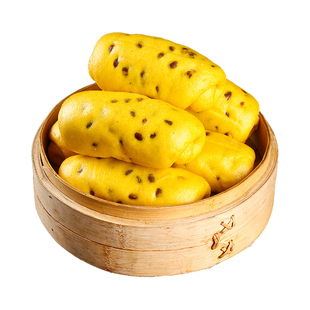 全麦南瓜红豆卷馒头早餐半成品加热即食儿童纯手工窝窝头无添加剂