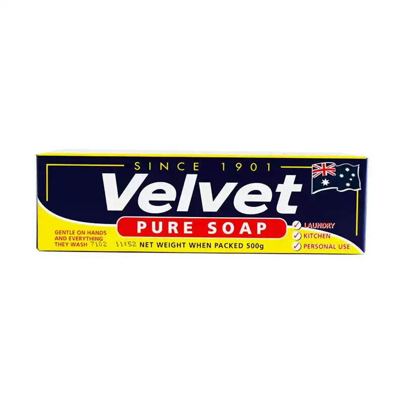 澳洲进口velvet维爱夫小黄皂柠檬