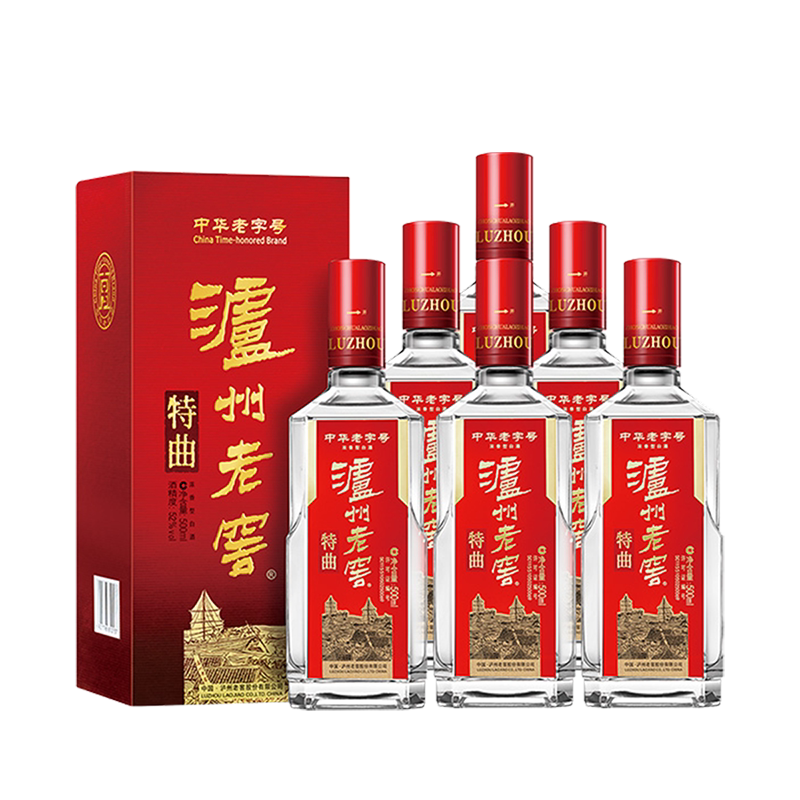 泸州老窖特曲52度洞藏500ml*6瓶