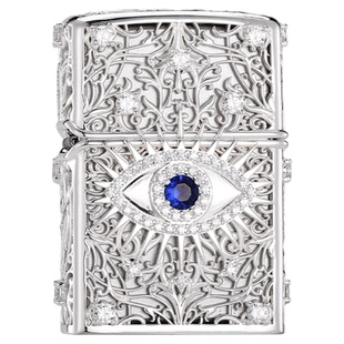 zippo正品打火机 天使之眼官方旗舰店防风煤油送男朋友礼物高颜值