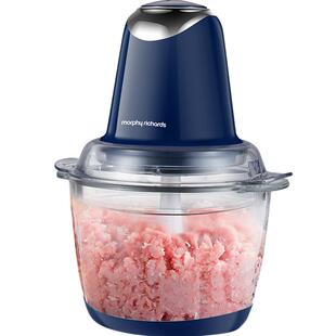 摩飞绞肉机家用电动不锈钢多功能小型肉馅菜烹饪机蒜泥搅拌料理机