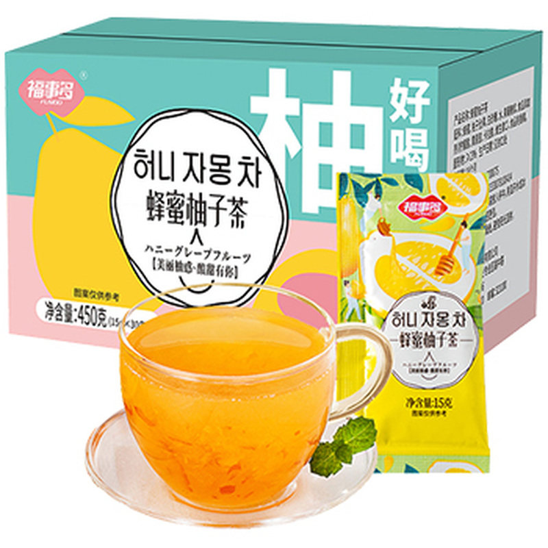 福事多蜂蜜柚子茶办公室冲泡果茶
