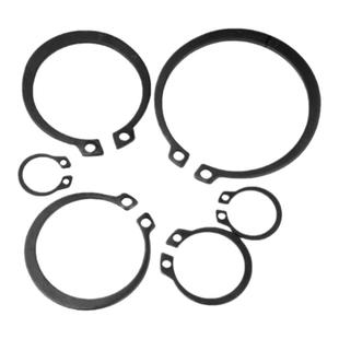 轴卡a型轴用卡环轴承外卡卡簧弹性挡圈卡扣C型卡簧65MN锰GB894