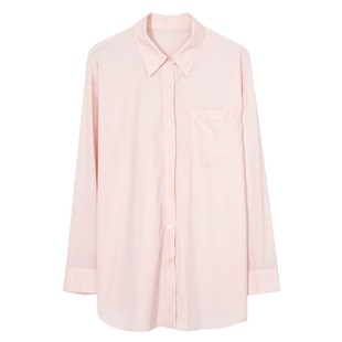 【防水防晒】伊芙丽UPF50+简约百搭设计感衬衫外套女2024秋新款