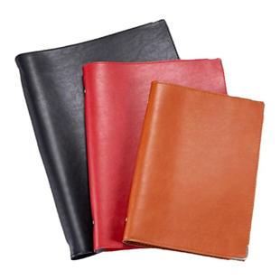 简约商务A5软皮活页本可拆卸6孔B5横格内页软面抄9孔活页夹A4横版横线笔记本子封面企业办公订做定制LOGO印刷