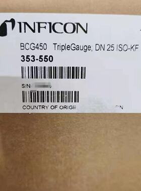 议价INFICON BCG450 PN:353-550 DN25 ISO-KF  BCG400 353-500