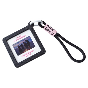 钥匙扣定制反转胶片挂件钥匙扣小相框相册周边保护套亚克力照片