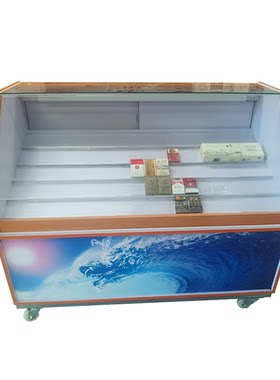 烟柜烟草公司终端真龙带轮有灯