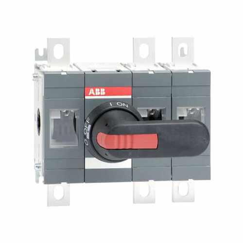 议价原装ABB隔离开关 OT400E12P    400A  正面操作 带安装手柄和