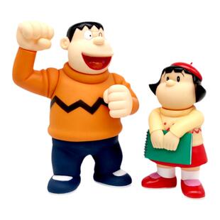 现货5款哆啦 A梦全家福公仔摆件大雄 叮当猫儿童卡通玩具纪念礼品