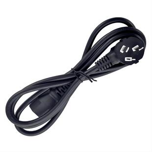 品字电源线国标纯铜10A三孔电饭煲电脑打印机0.751.5平方AC插头线