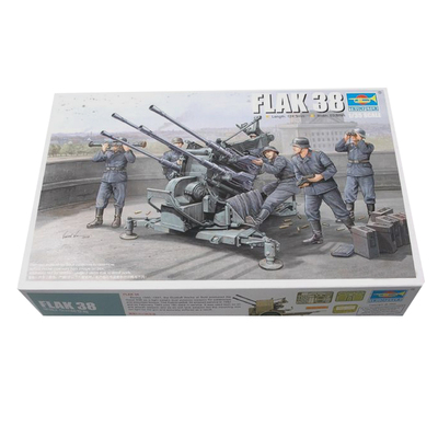小号手FLAK38高射炮拼装模型