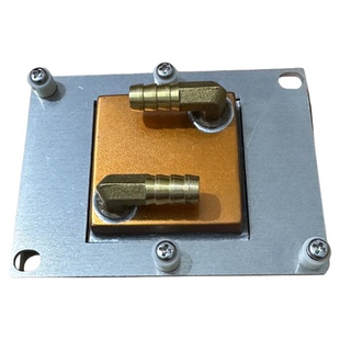 铜水冷头EPYC TR4 SP3 3647 AI液冷服务器2U 电脑CPU水冷散热器