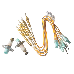 热电偶针感应针单孔双孔电磁阀燃气灶铜针加长熄保针熄火保护针阀