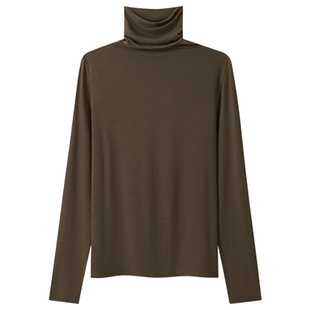 三枪高领打底衫女堆堆领远红外升温含氨基酸美肤衣高弹力保暖内衣