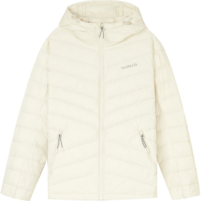 探路者轻薄保暖羽绒服女