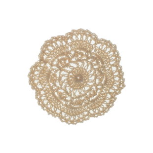 时光朝夕蕾丝杯垫 复古拍摄道具 手工钩花家居软装饰品 日式摆件