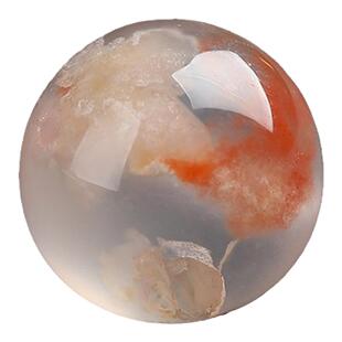 天然樱花玛瑙散珠子diy手工串珠水晶配珠多宝手链单颗编织隔珠女