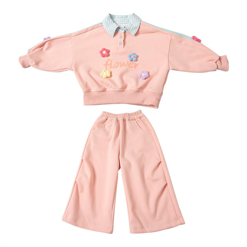 韩系休闲卫衣套装时尚春秋新品