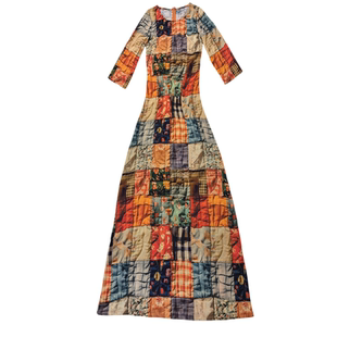 此岸歌声*原创-拼布风改良小袍子  这里的春天寂静（特特惠）