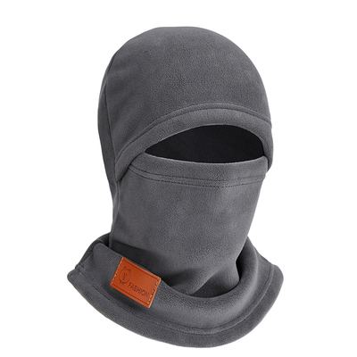 冬季骑行面罩围脖一体帽子男士