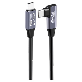 typec弯头全功能数据线vr串流线适用m2移动硬盘盒手机耳机相机平板笔记本传输快充投屏一线通像素蛋糕连接线