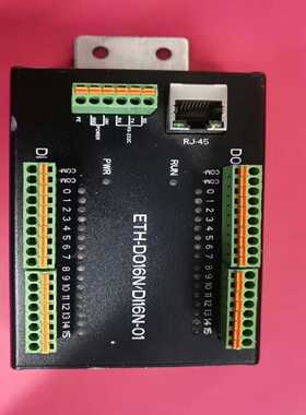 询网路接口转IO模块  DC24V ETH-DO16N/DI16N