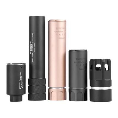 创研全金属逆牙14螺纹装饰消音器