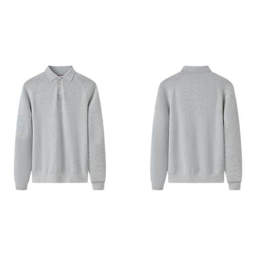 九牧王男装秋冬毛衫翻领商务休闲上衣温暖亲肤易打理毛衣