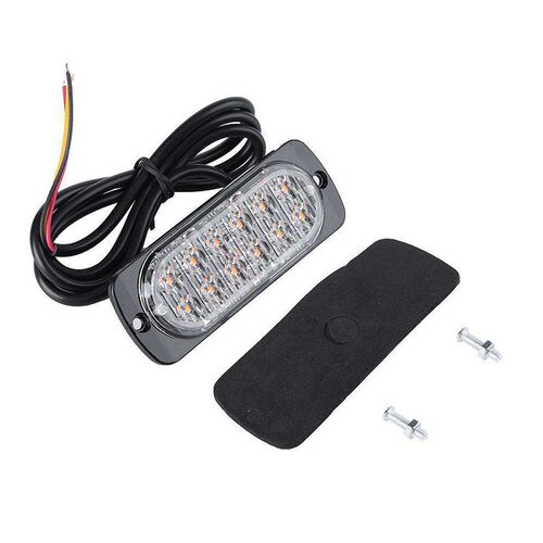 led长条射灯12伏24V改装汽车日行灯货车爆闪警示灯频闪腰灯侧边灯