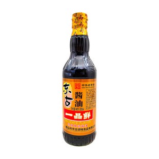 东古一品鲜特级酱油500ML玻璃瓶黄豆酿造酱油生抽中华老字号传统