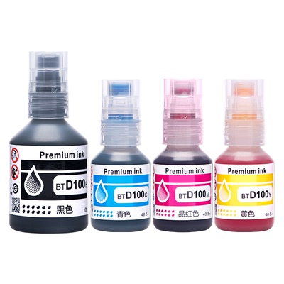 适用兄弟BTD100BK墨水MFC-T930DW彩色DCP-T230 T236 T430W T435W T436W T536DW T730DW T735DW 835DW连供填充