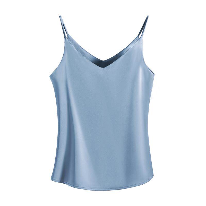 简·云仿真丝女内搭吊带背心