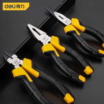 Deli 6 Inches Universal Wire Cutter Diagonal Cutting Pliers